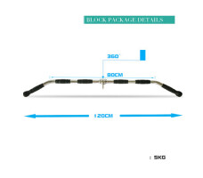 Thanh đòn thẳng tập xô 120cm