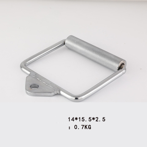 Tay cầm đơn kéo cáp tập lưng xô vai tay inox